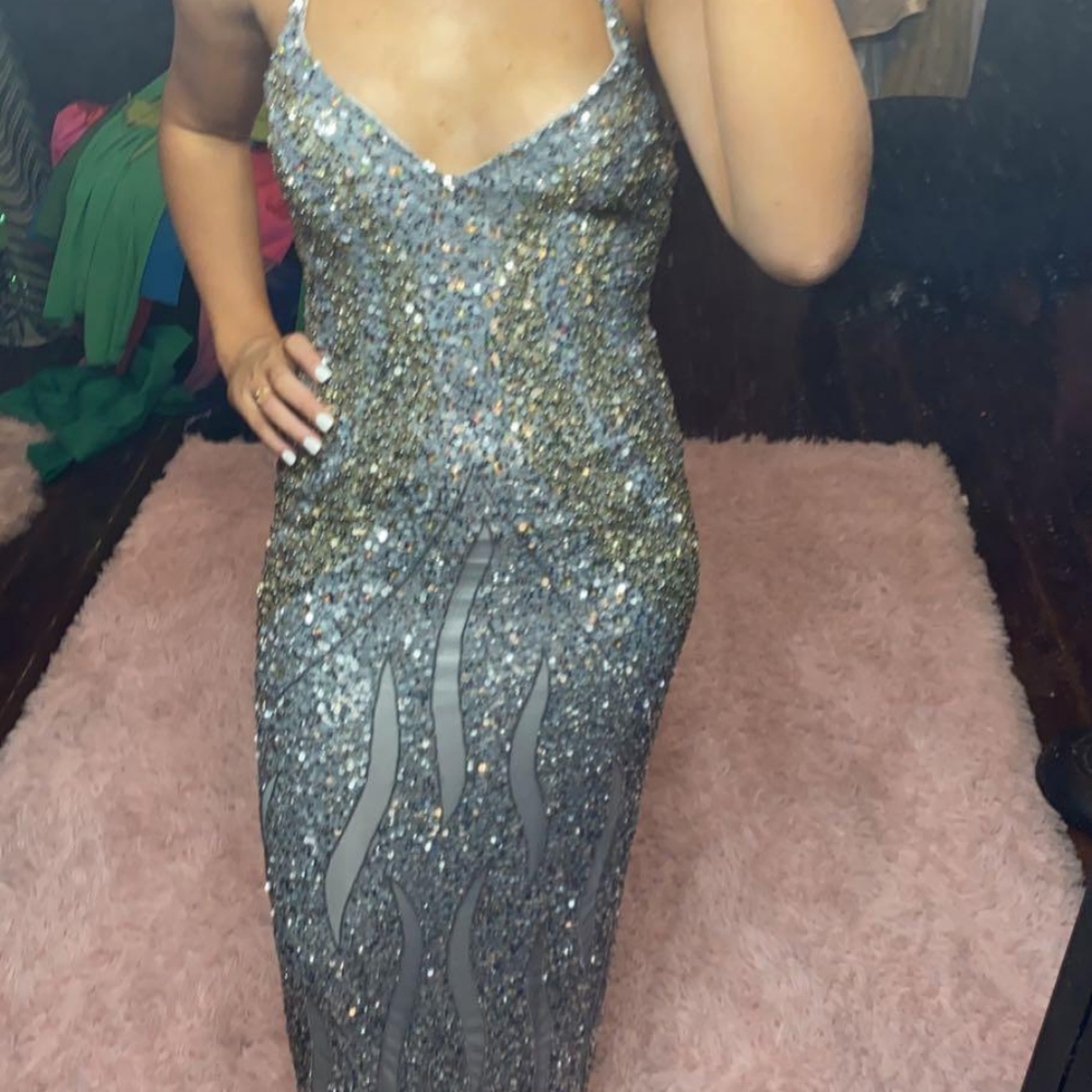 Silver gown